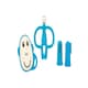 image 2 of Matchstick Monkey Teething Starter Set Blue