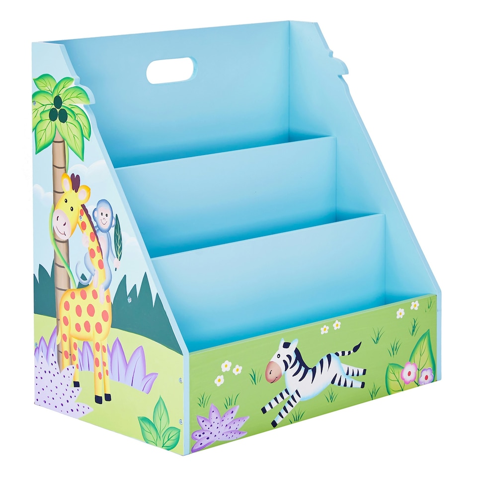 image 1 of Teamson Kids Sunny Safari Toddler Bookshelf