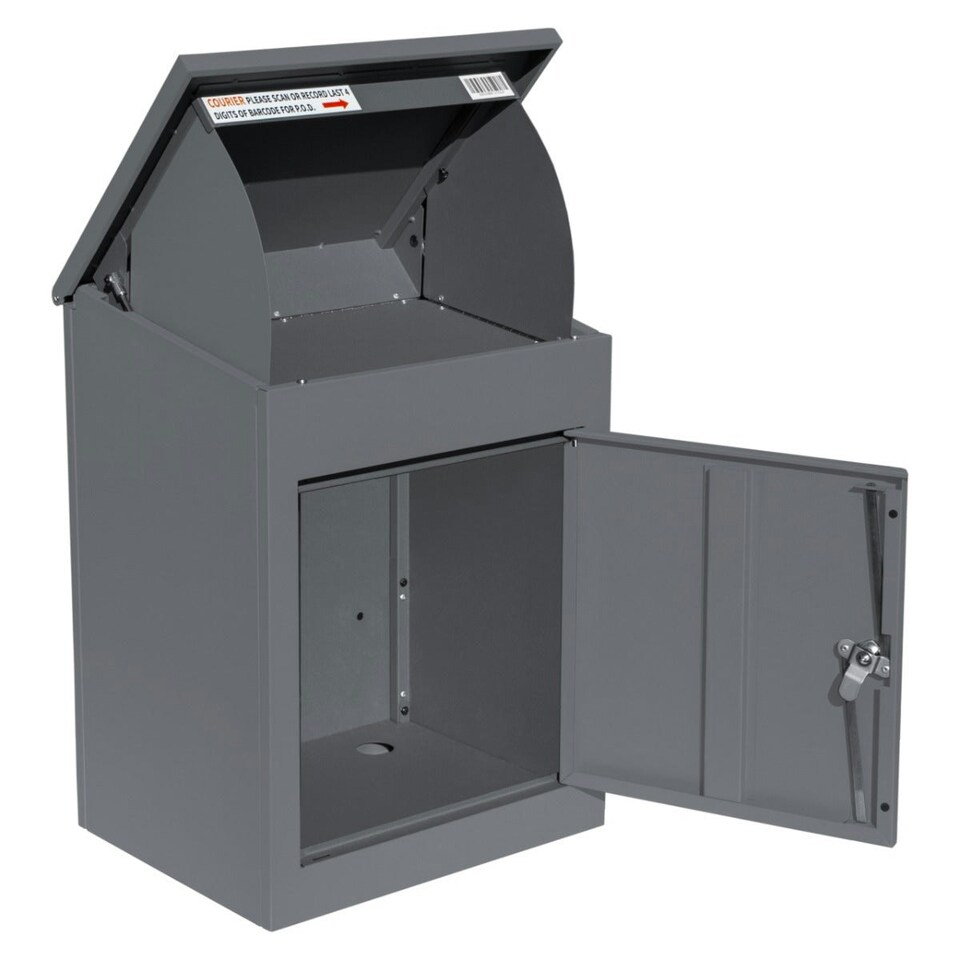 image 1 of Grey Anti-Theft Parcel Post Box