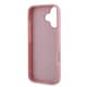 image 2 of Guess IML Glitter Circle Case with MagSafe for iPhone 16 6.1 Pink