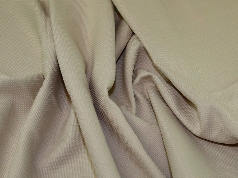 Cream Basket Weave Coating Fabric for Bag Making, Upholstery, 148cm / 58" Wide - per metre