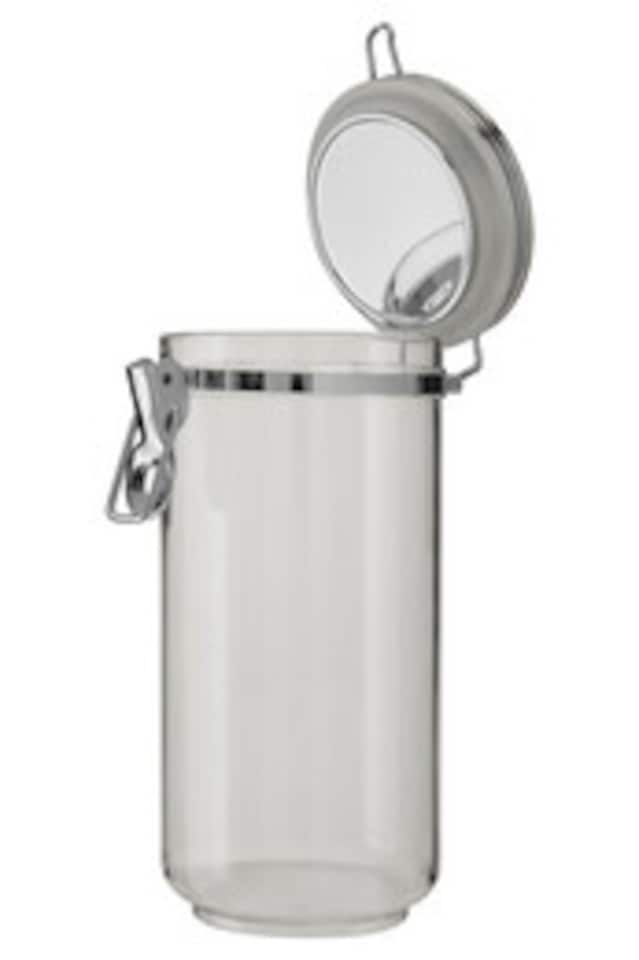 image 1 of Gozo Jar With Silver Lid 1100 ml