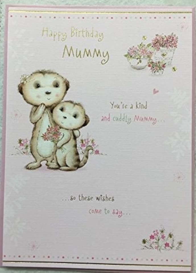 image 1 of Happy Birthday Mummy Card