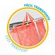 image 5 of Folding Chair Aktive Flamingo Coral 48 x 99 x 57 cm (4 Units) N/A