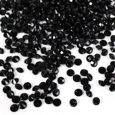 Black 6mm Tiny Diamonds Premium Table Gems 28g