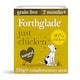 image 1 of Forthglade Just Chicken Complementary Wet Dog Food - 3 x 395g