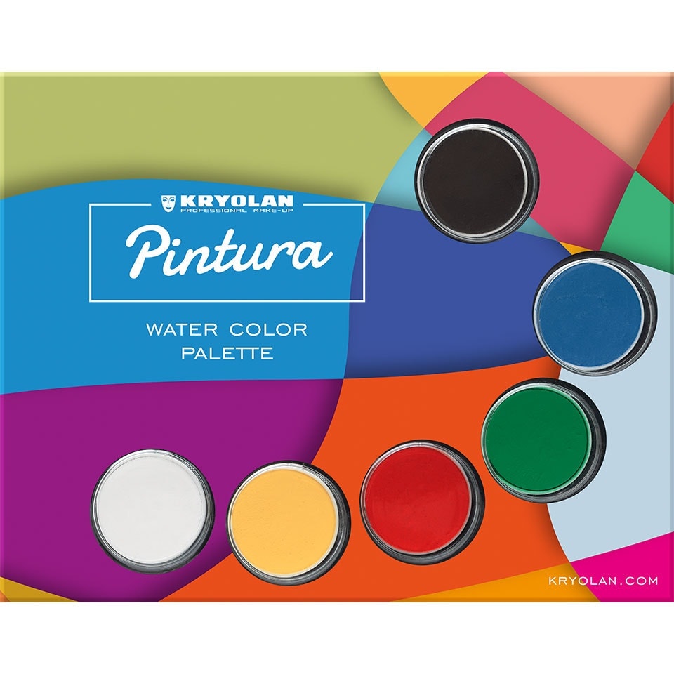 image 1 of Pintura Water Color Palette 6 Colors Multi | Pintura 1