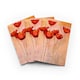 image 1 of Red Poppies Painting Greeting Card Floral Artwork Any Occasion Set of 3 Blank