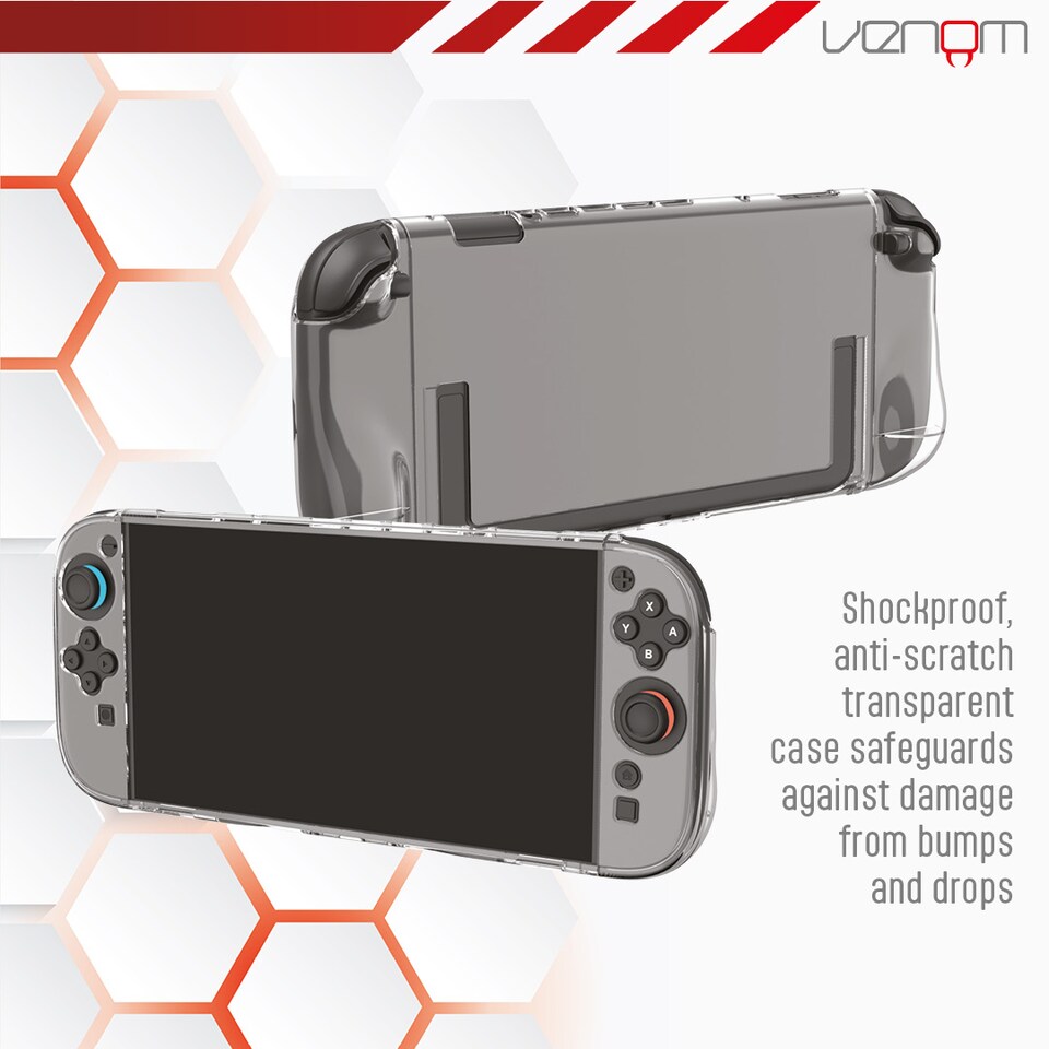 image 1 of Venom Console Protector Pack for Nintendo Switch 2