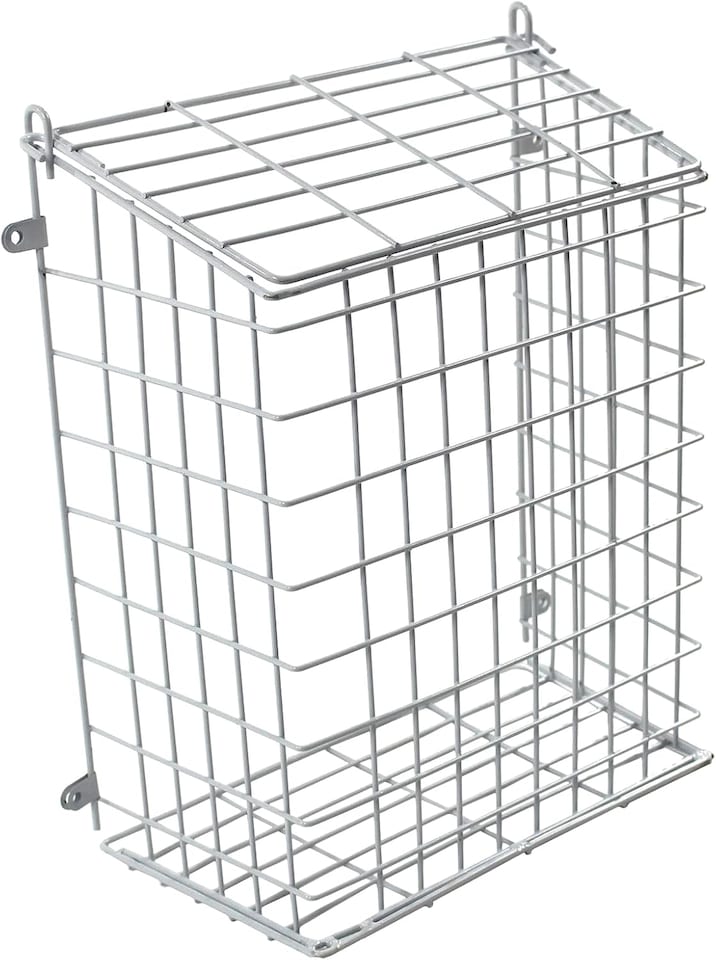 image 1 of Actiasgear - Front Door Letter Cage/Mail Catcher | White (Extra Large)