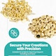 image 3 of 10mmx18mm Double Cap Rivets, Extra Long Metal Studs for DIY- 50pcs
