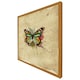 image 4 of Butterfly & paint splats (Picutre Frame) Grey | XS