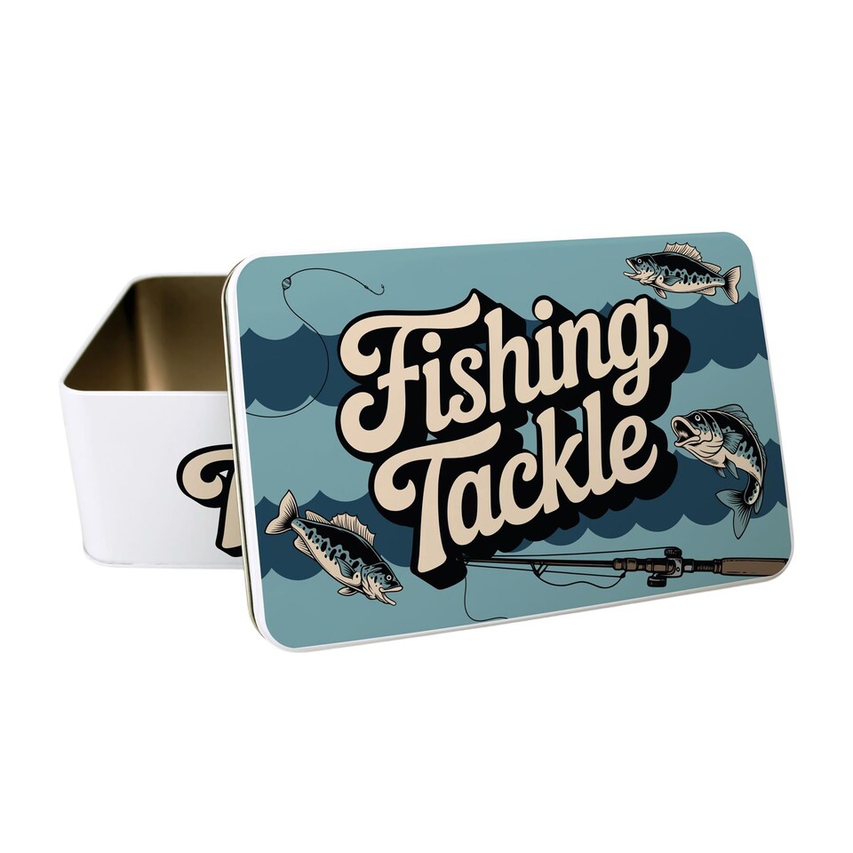 image 1 of Fishing Tackle Tin