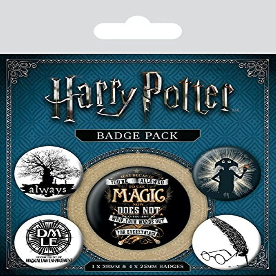 HARRY POTTER (SYMBOLS) BADGE PACK - Badge Packs N/A