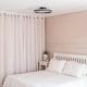 image 2 of ValueLights Infinity Black Circle Integrated LED Ceiling Fan & Remote