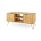 image 1 of Augusta Pine, 2 Door Flat Screen Tv Unit Brown