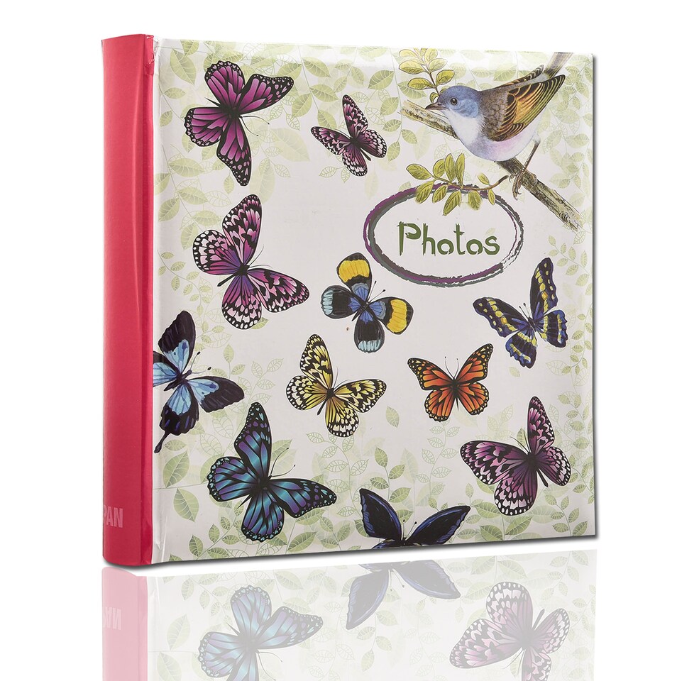 image 1 of ARPAN Photo Album for 200 Photos 6x4" (10x15cm) – Slip In Memo Album with Writing Space, Index Pages & CD/DVD Pocket – Picture Storage Album for Family, Wedding & Travel Memories