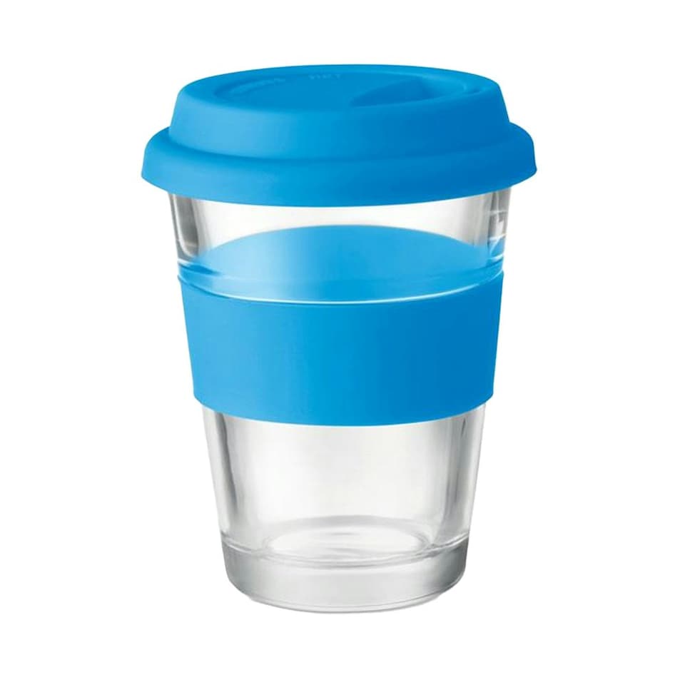 image 1 of MidOcean Astoglass Glass 350ml Tumbler - Blue - One Size | Blue | 1
