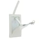 image 3 of Personalised Hessian Elephant Cream Luggage Tag Cream