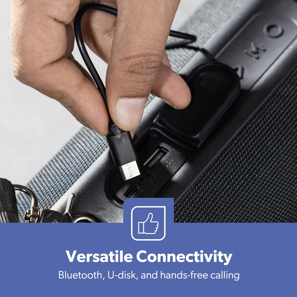 image 1 of GEEPAS Waterproof Bluetooth Speaker | Portable Wireless Speaker