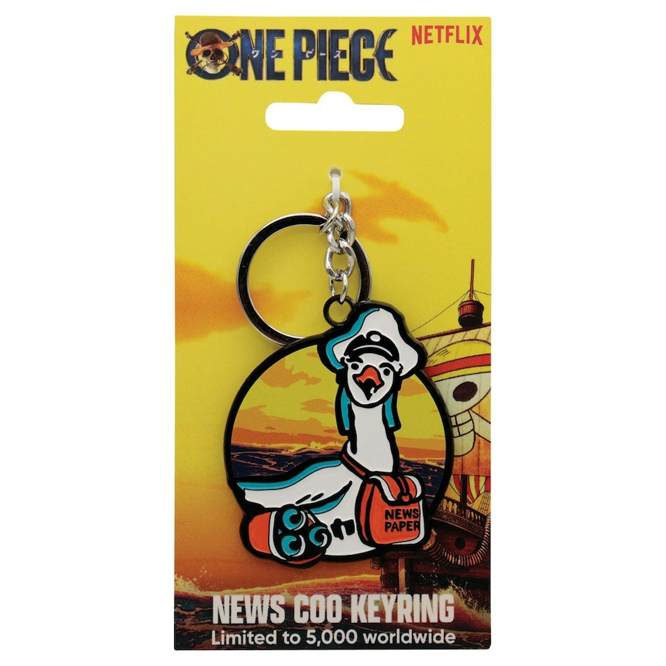 image 1 of One Piece News Coo Keyring