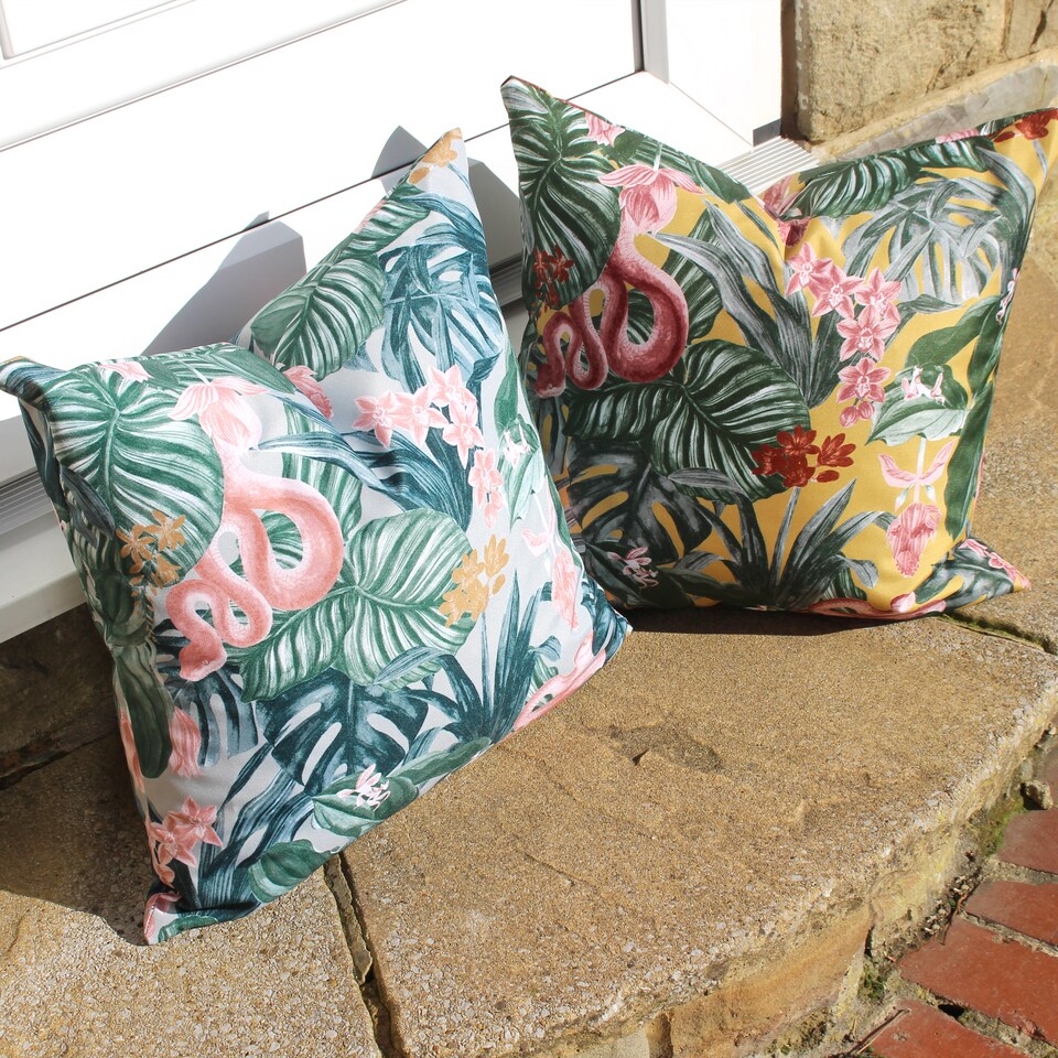 image 1 of Furn Medinilla Tropical Outdoor Cushion