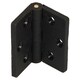 image 2 of Reinforced Nylon Hinge Plastic 64x67mm Italian Industrial Door Locker Hatch Black