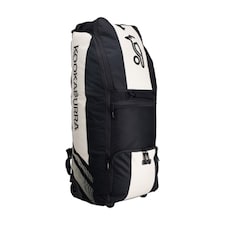 Kookaburra 2026 WD2000 Wheelie Duffle Bag | Black | Black/Bone | One Size | 1