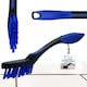 image 10 of Grout Tile Cleaning Brush Removes Mould and Dirt Removal Narrow Stiff Brushes for Kitchen & Bathroom | Blue | Black, Blue | 1