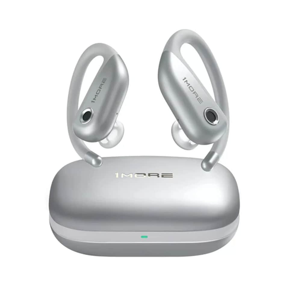 image 1 of 1MORE FIT S50 Open True Wireless Sports Earbuds - Silver