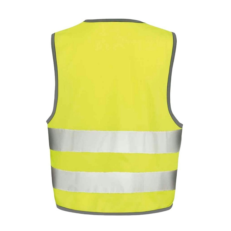 image 1 of Result Adults Unisex Core Motorist Hi-Vis Vest - Fluorescent Yellow - XXL