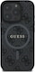 image 3 of Guess PU Leather 4G Coloured Ring Case with MagSafe for iphone 16 Pro 6.3 Black - GUHMP16LG4GFRK
