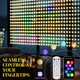 image 9 of HOMCOM Smart LED Curtain Lights, Dynamic DIY Fairy Lights, 3x3(m)