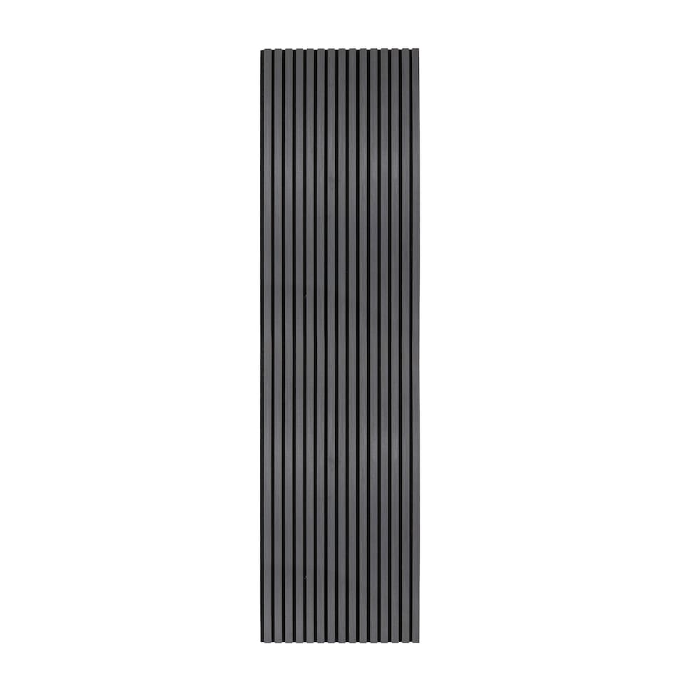 image 1 of Acoustic Slat Wall Panel – Anthracite Grey