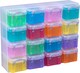 image 2 of Really Useful Box Organiser 16 x 0.14 Litre Storage Boxes in a Clear Organiser and Assorted Boxes