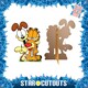 image 2 of Garfield and Odie Lifesize Cardboard Cutout 126cm