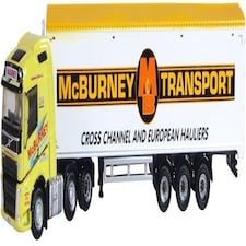 Oxford Diecast Volvo FH4 Walking Floor Mc Burney