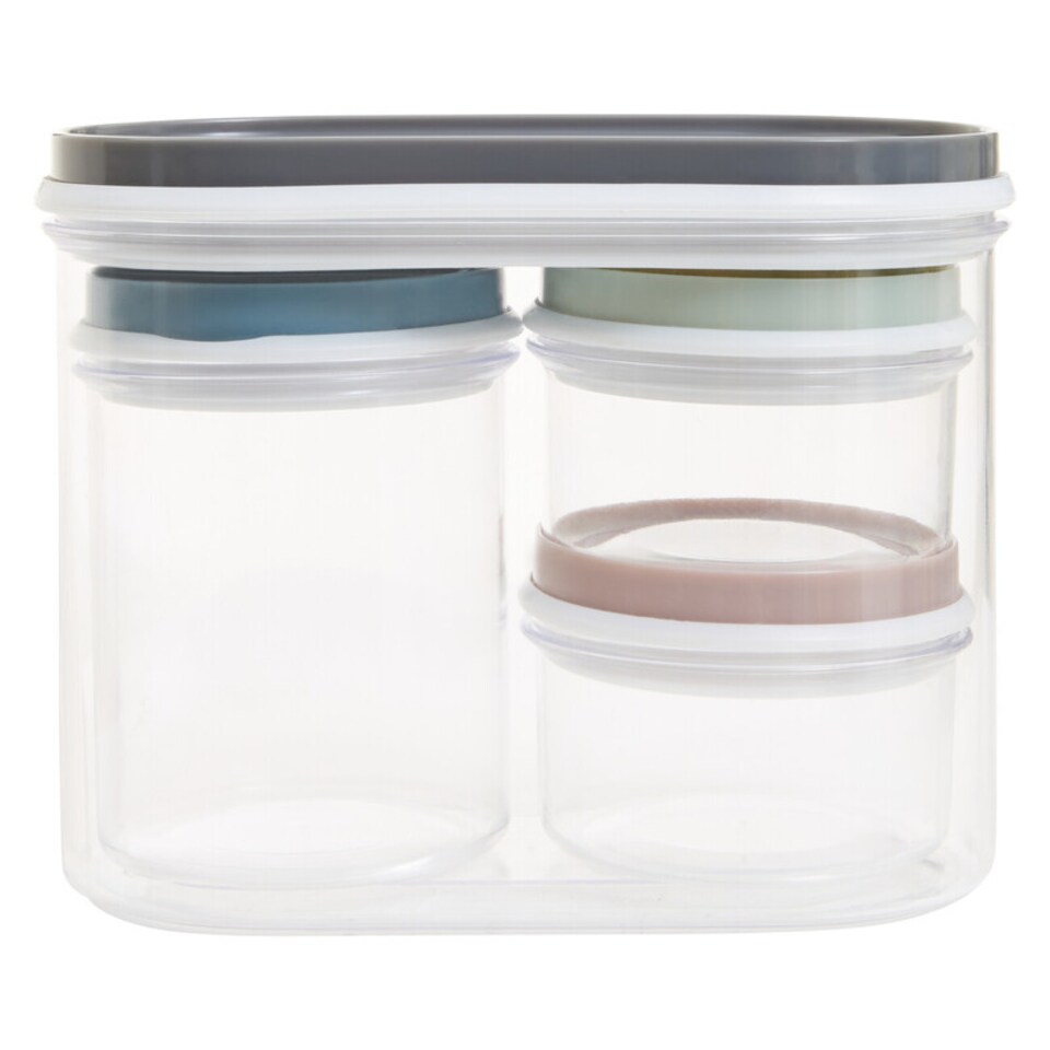 image 1 of Romm 4 Piece Storage Container Set