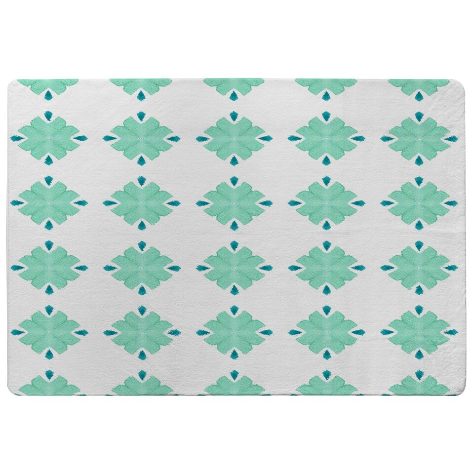 image 1 of Green uncommon boho chic summer design (Rug) Green | Large: 140x200cm