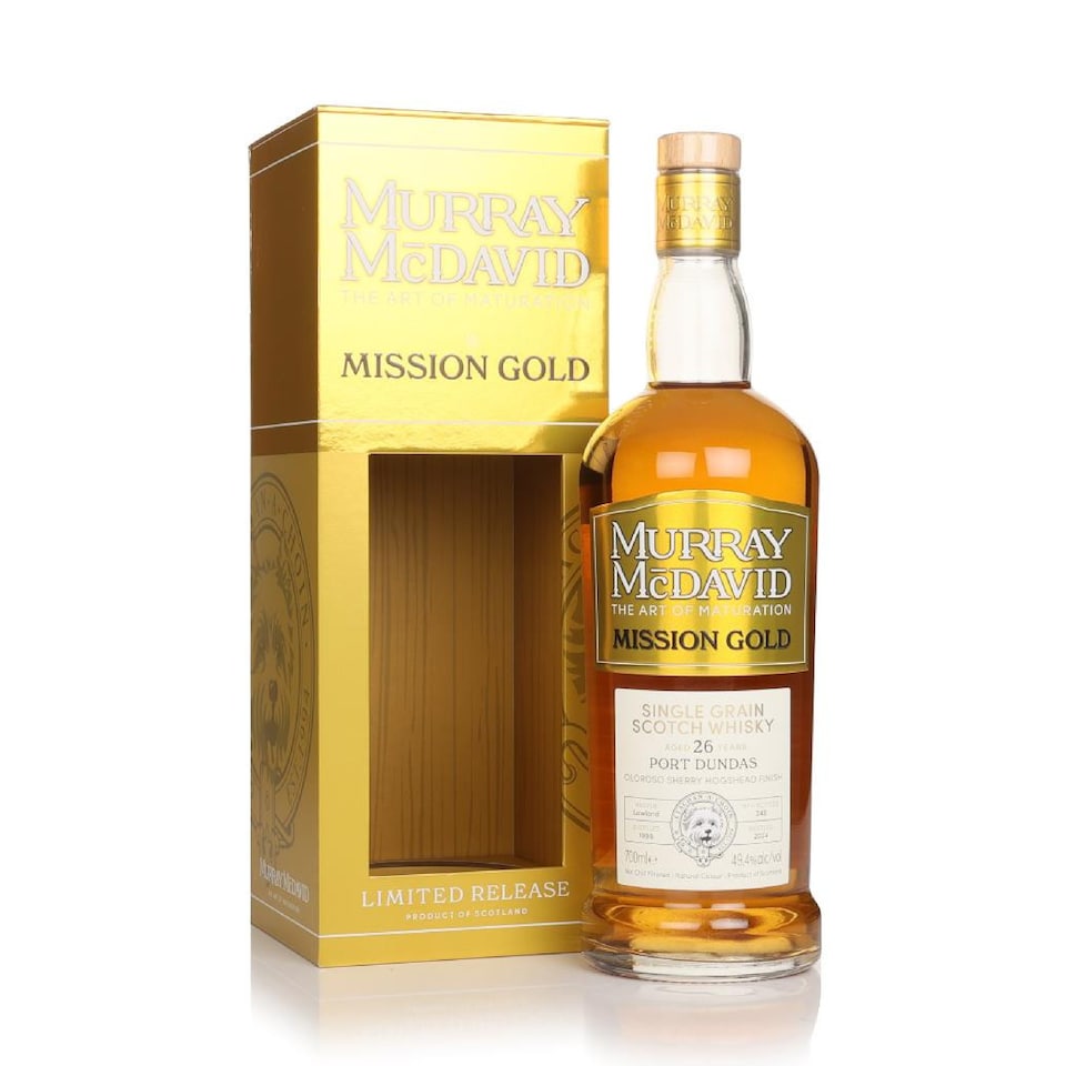 image 1 of Port Dundas (silent) - Murray McDavid Mission Gold Series Single Cask No. 2410052 1998 26 year old Whisky