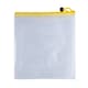 image 6 of Pack of 12 A5 Yellow PVC Mesh Zip Bags