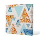 image 1 of Triangles with maple, oak leaves, marble (Canvas Print) 46 x 46 x 4cm