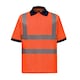 image 1 of Yoko Unisex Adult Hi-Vis Safety Short-Sleeved Polo Shirt - Orange - XL