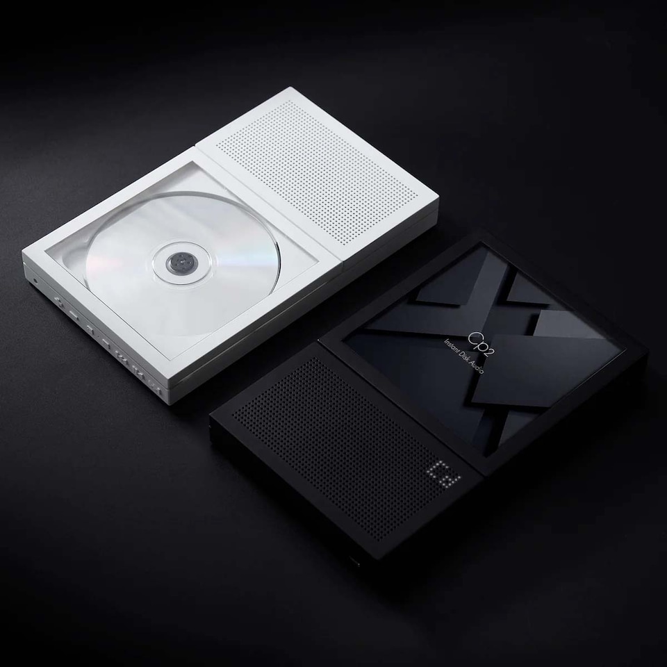 image 1 of km5 CP2 Bluetooth CD Player with Built-In Speaker - White