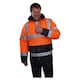image 2 of Yoko Mens Motorway Two Tone High-Vis Jacket - Orange/Navy - L