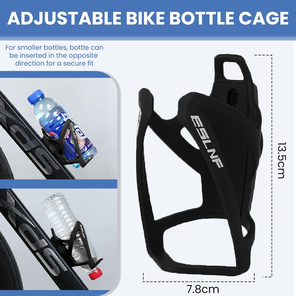 image 1 of AirTag Bike Bottle Holder with Hidden Apple AirTag Holder (With P09 Tracker)