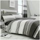image 4 of VELVETIO Hudson Printed Duvet Cover Set Reversible Polycotton Easy Care Beddings Blue | Teal | Single