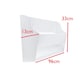 image 7 of Richmond Wall-Mounted Shoe Rack, White Wooden Storage Organiser | White | 1
