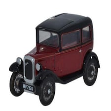 Oxford Diecast Austin Seven RN Saloon Maroon