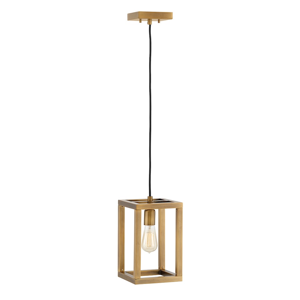 image 1 of Hinkley Fredrick Ramond Ensemble 1 Light Pendant Brushed Bronze